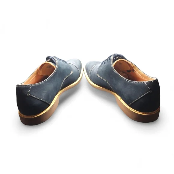 Clarks Atticus Cap Toe Oxford Shoe Men's 11.5 M Blue - Picture 5 of 7